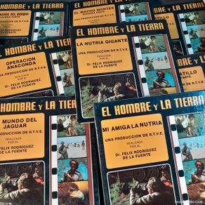 Cine: PC-3. COLECCIÓN DE FILMS ”EL HOMBRE Y LA TIERRA” DE DR. FÉLIX RODRÍGUEZ DE LA FUENTE. SIGLO XX